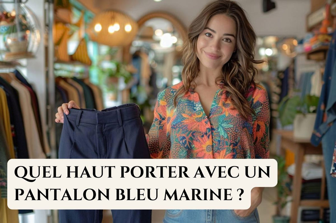 Comment assortir un haut avec un pantalon bleu marine : guide ultime pour femmes