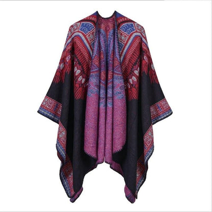 Boho Poncho Boutique Noir