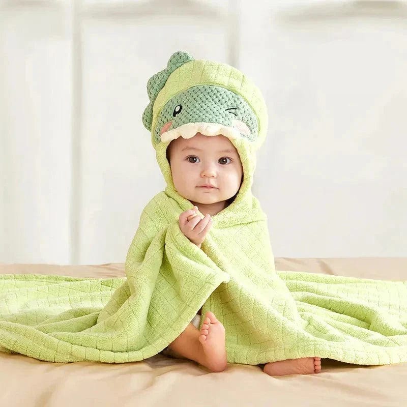 Cape de Bain Bébé Dinosaure - Collection Dino BabyCare Dinosaure