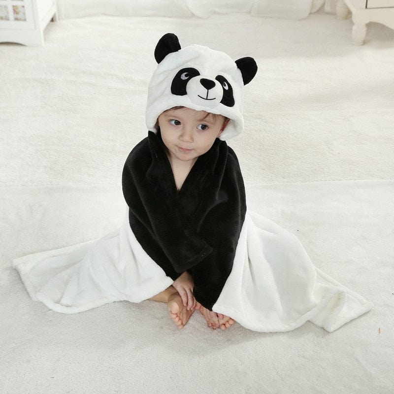 Cape de Bain Bébé Panda Deluxe Panda