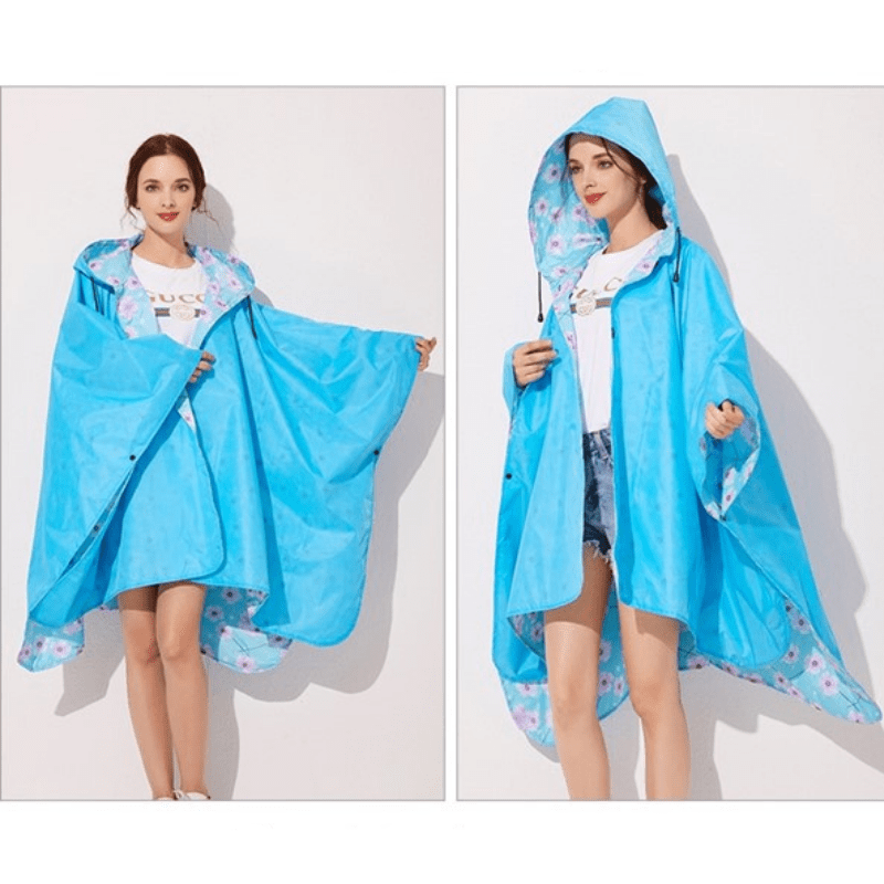 Cape de Pluie Femme Unique & Élégante Fleurs de Sakura