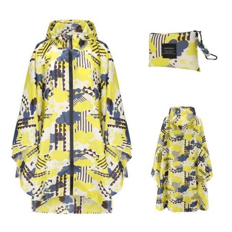 Cape de Pluie Maxi Taille Jaune