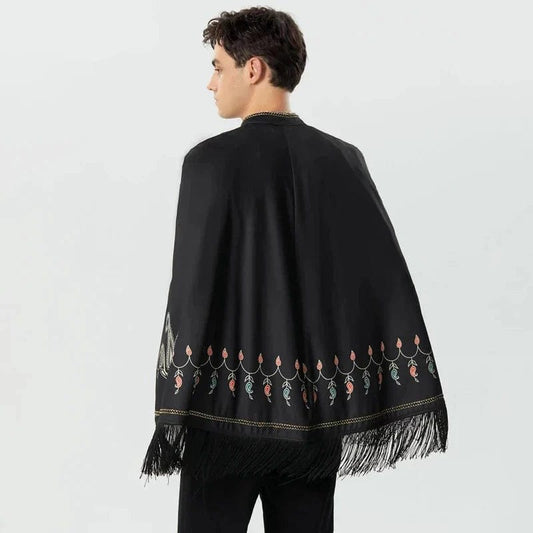 Cape Homme avec Franges