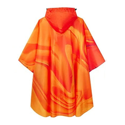 Cape Pluie Femme Orange - Éclat Automnal Orange / unique