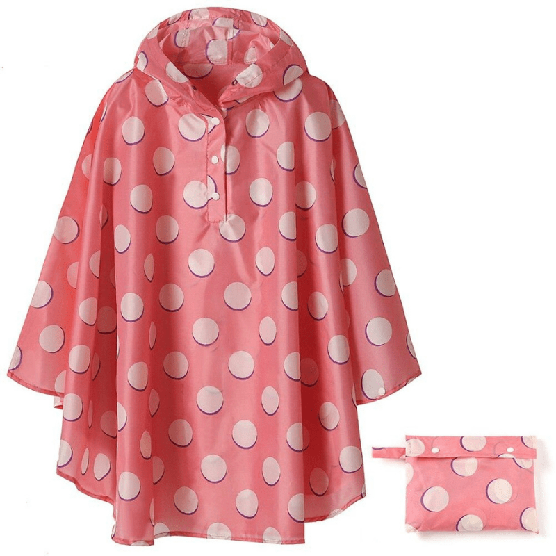 Cape Pluie Pour les Filles rose / S