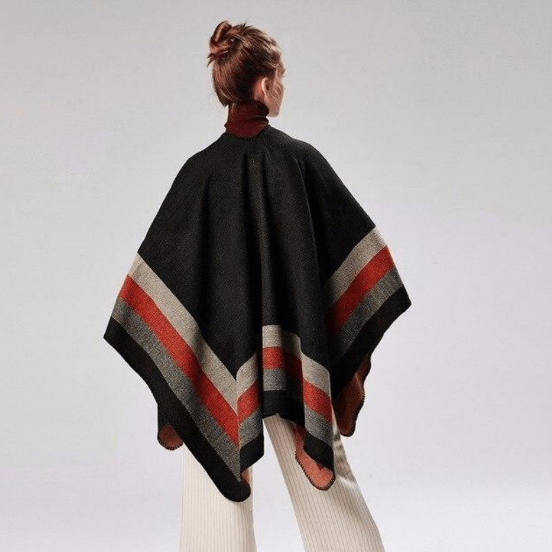 Cape Poncho Femme Hiver - Collection Élégance