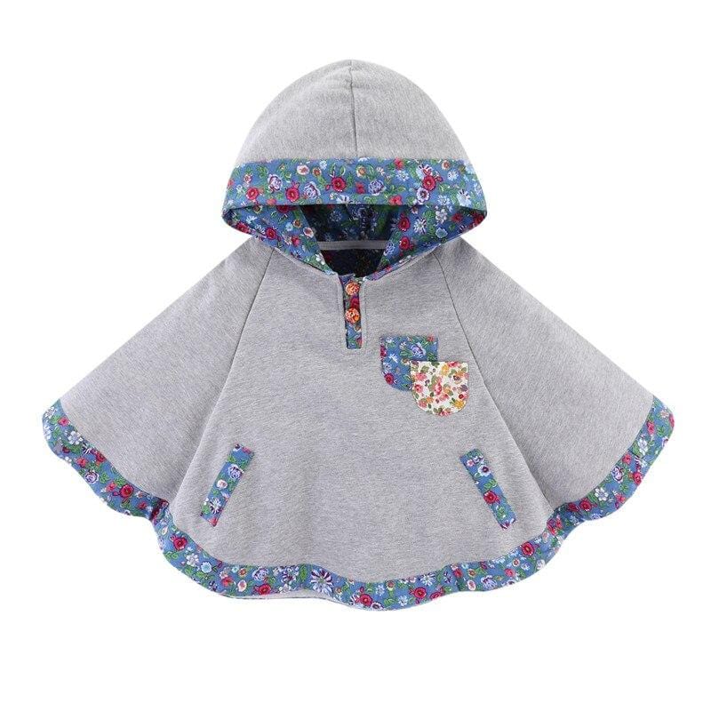 Cape pour Filles gris / 3 ans