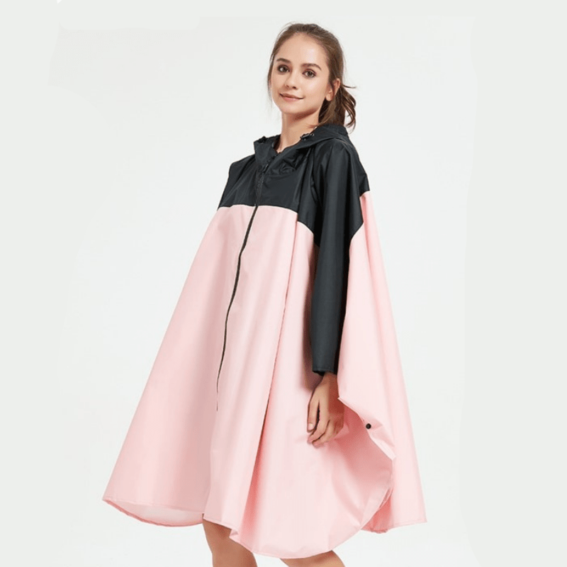 Cape RainShield Rose & Noir