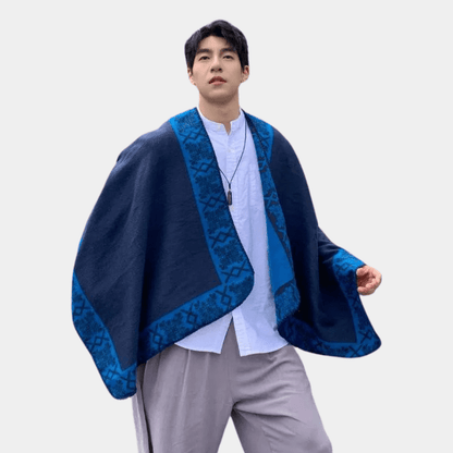 Echarpe Poncho pour Homme