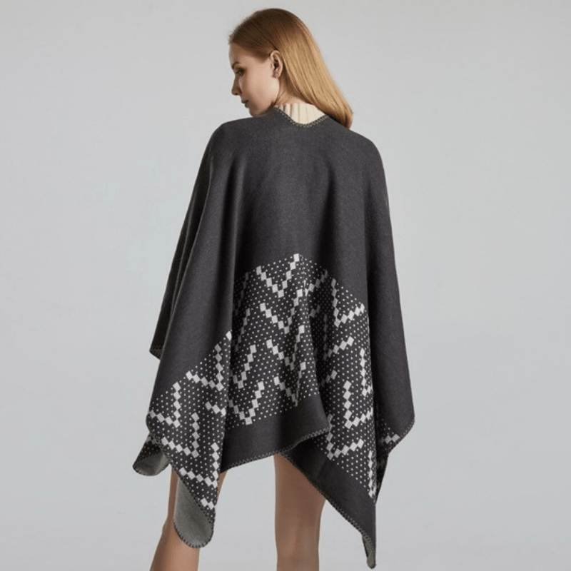 Gilet Poncho Femme - Collection Élégance