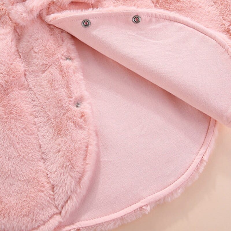 Manteau Poncho Bébé Fille - Style Enfance