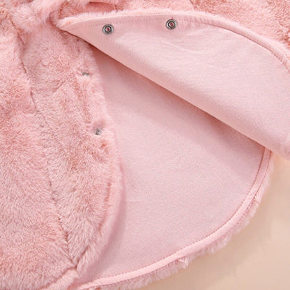 Manteau Poncho Bébé Fille - Style Enfance