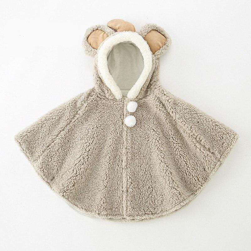 Poncho à Capuche Enfant - Urban Kids gris / 0-36 mois