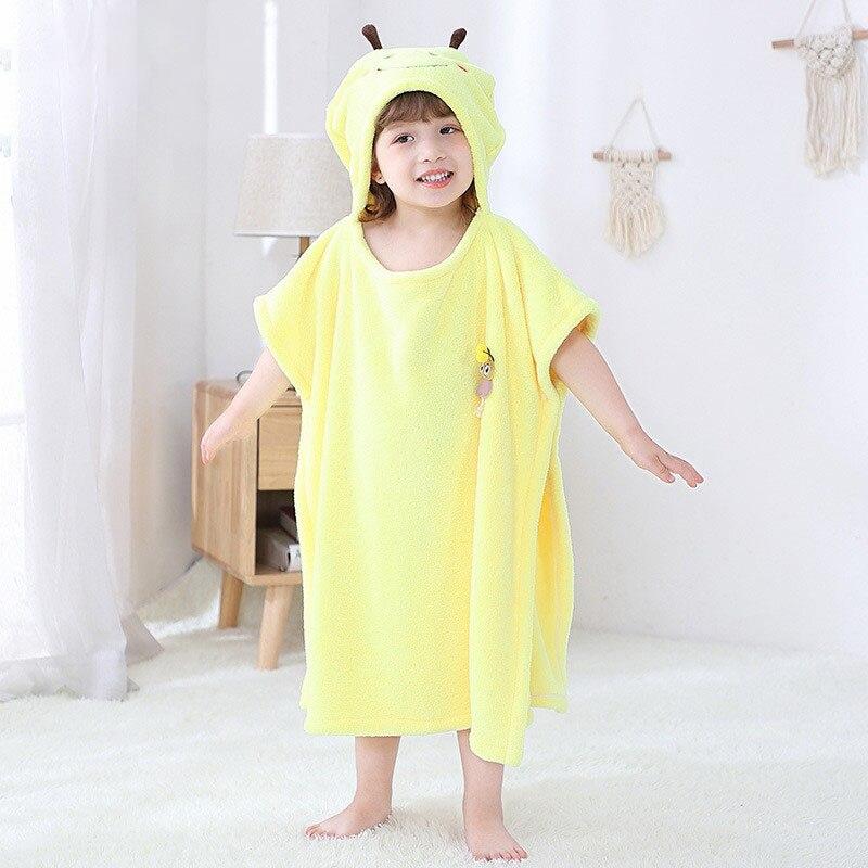 Poncho Bain Enfant Abeille - KidsBuzz Abeille