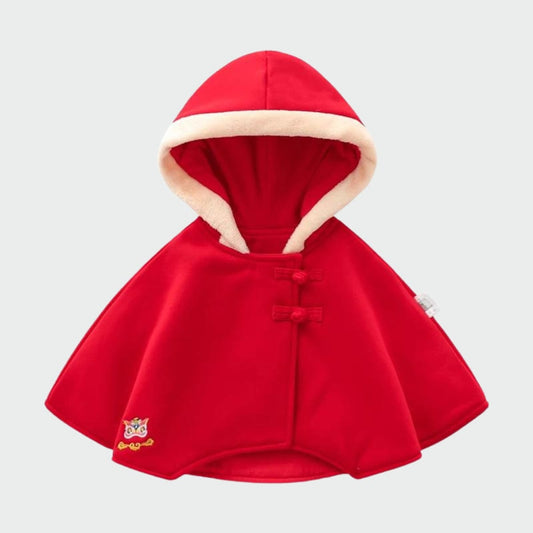 Poncho Bébé Le Chaperon Rouge rouge / 12 mois