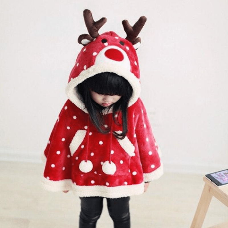 Poncho Bébé Noël - Collection Hiver 2021