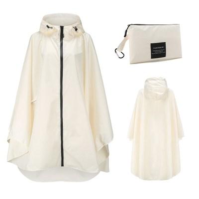 Poncho Blanc Pluie - RainGuard blanc