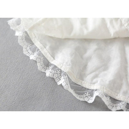 Poncho Blanc pour Bébé