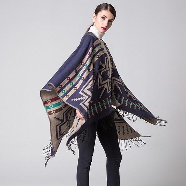 Poncho Bohème - Style Boho Chic