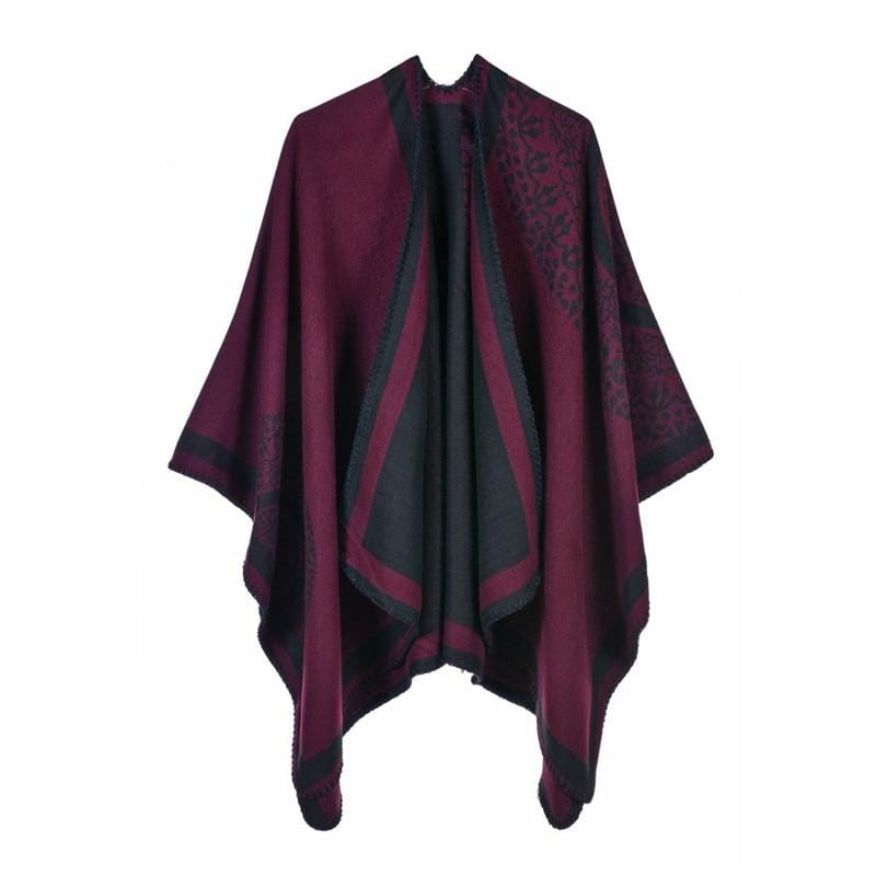 Poncho Cape - Style Unique violet