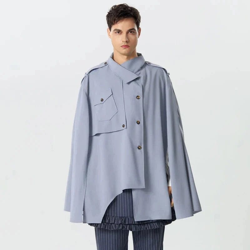 Poncho Cape Trench pour Homme.