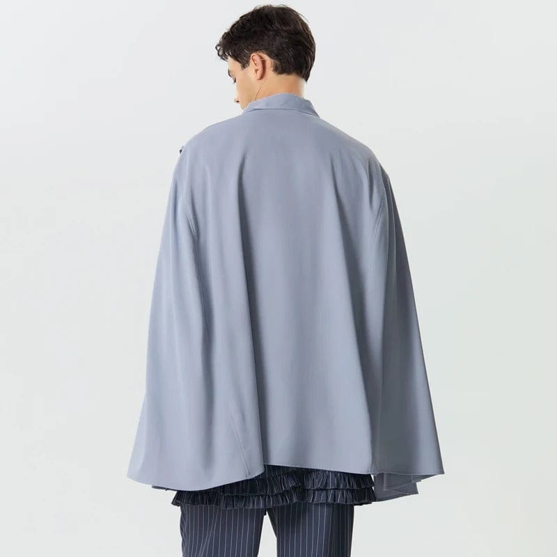 Poncho Cape Trench pour Homme.