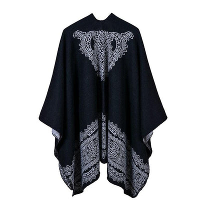 Poncho Chic Femme