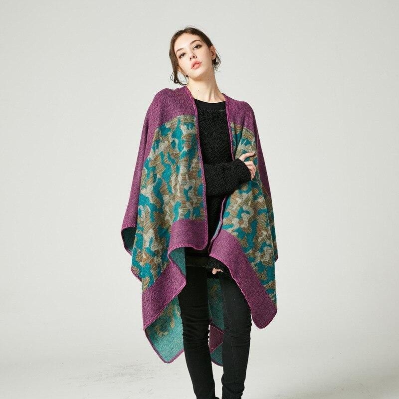 Poncho Chic pour Femme