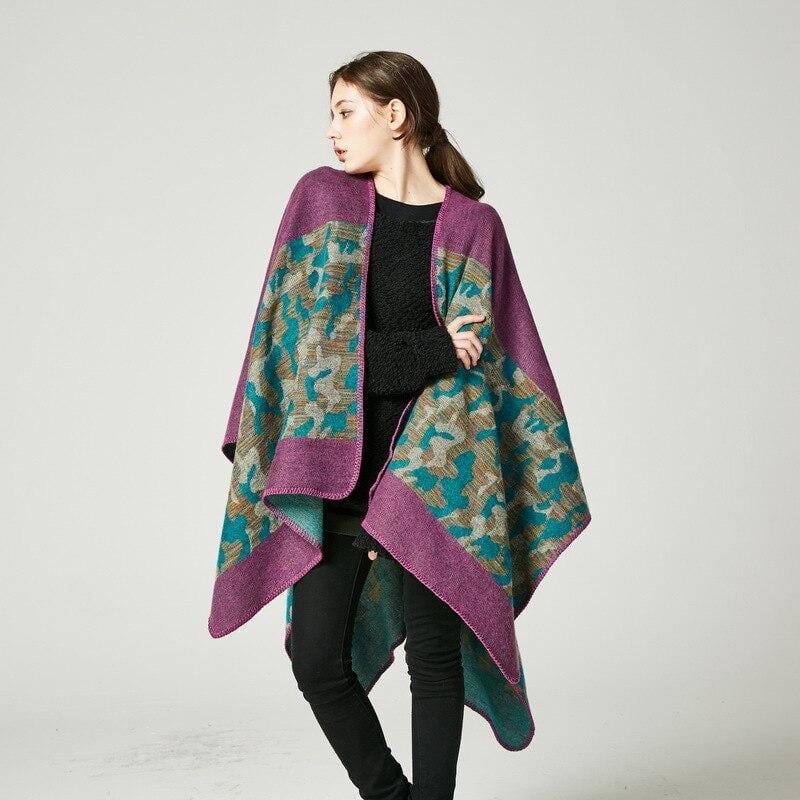 Poncho Chic pour Femme