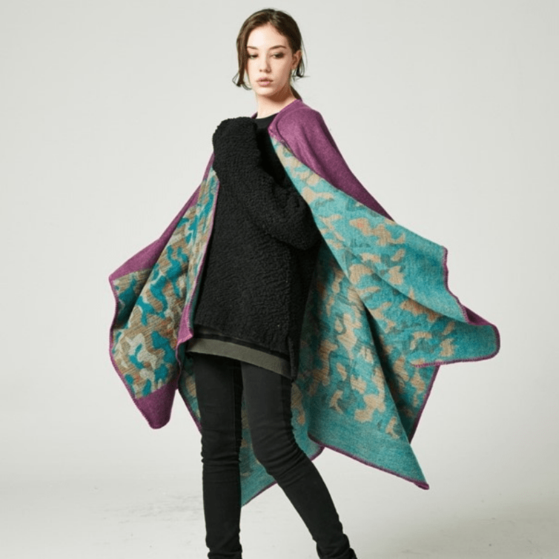 Poncho Chic pour Femme