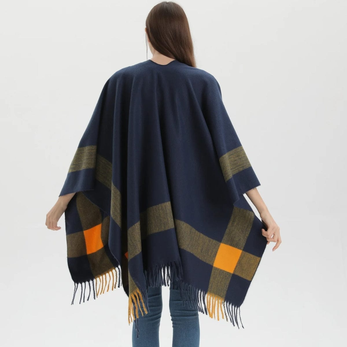 Poncho Court Femme - Élégance Assurée