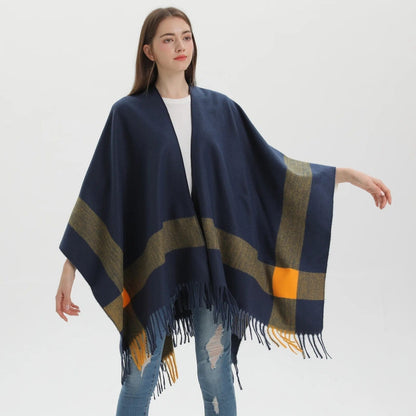 Poncho Court Femme - Élégance Assurée