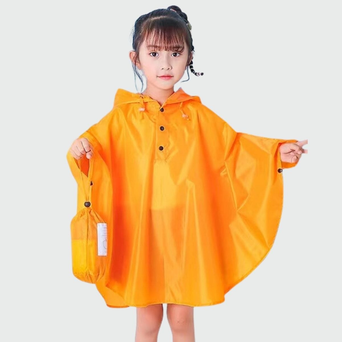 Poncho de Pluie Enfant Orange Sunny Kids orange / S