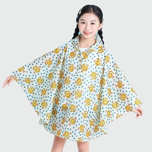 Poncho de Pluie Junior "PlayRain" jaune / S