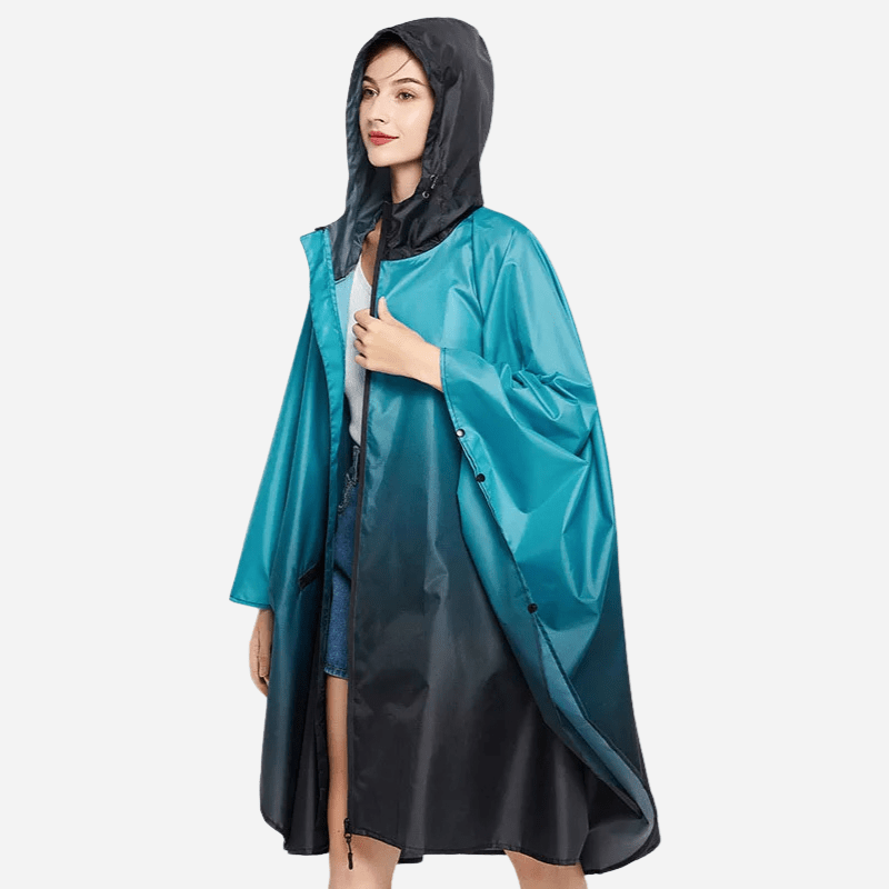 Poncho de pluie pour femme - Paisley Luxe 10