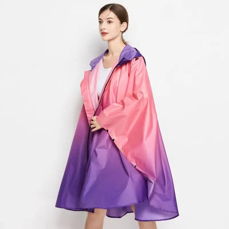 Poncho de pluie pour femme - Paisley Luxe 5