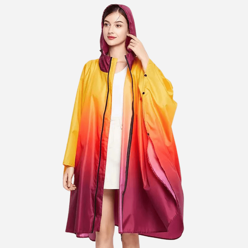 Poncho de pluie pour femme - Paisley Luxe 9