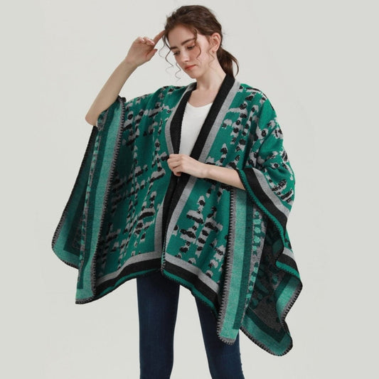 Poncho Élégance Féminine