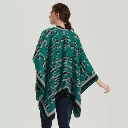 Poncho Élégance Féminine