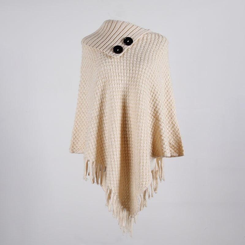 Poncho en Coton Pure beige