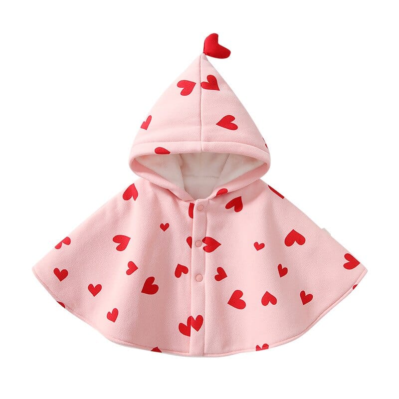 Poncho  Enfant Cœur CozyKids 9 mois