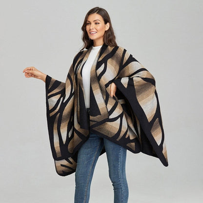 Poncho Féminin Chic