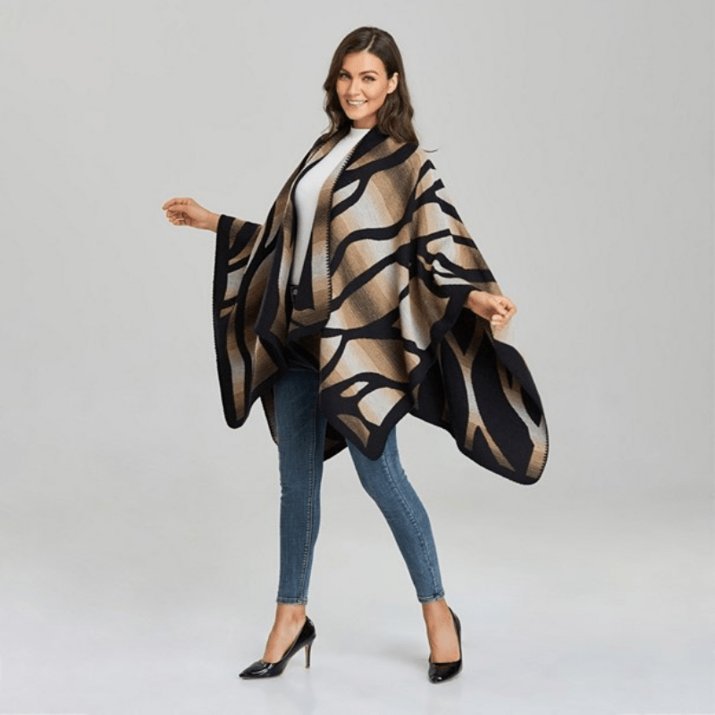 Poncho Féminin Chic