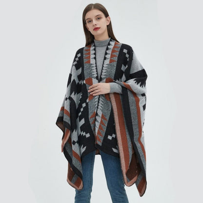 Poncho Femme Bohème Chic