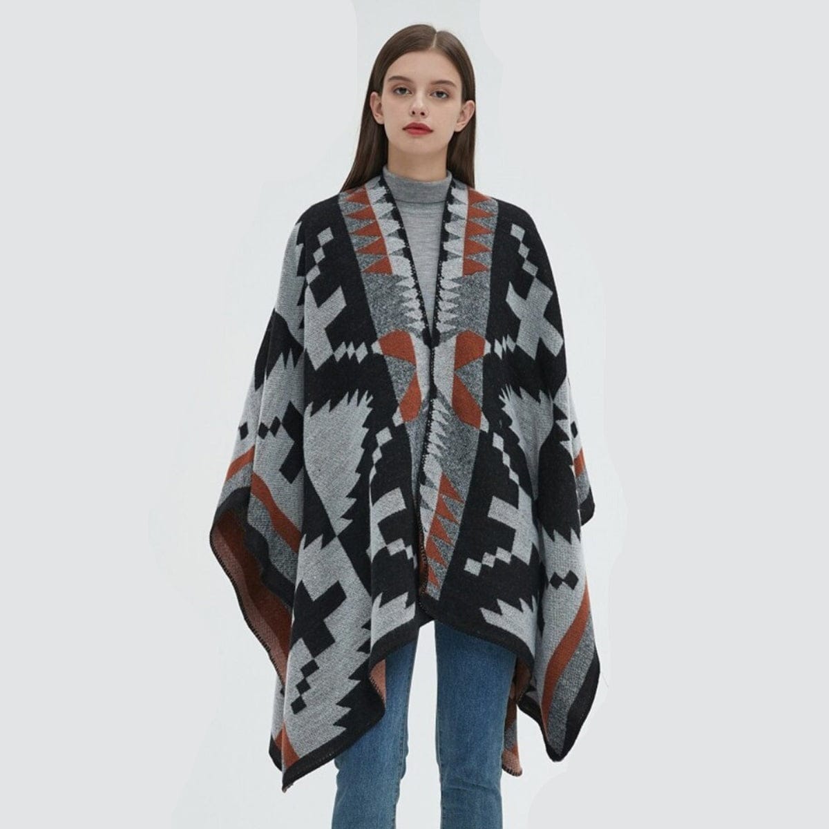 Poncho Femme Bohème Chic