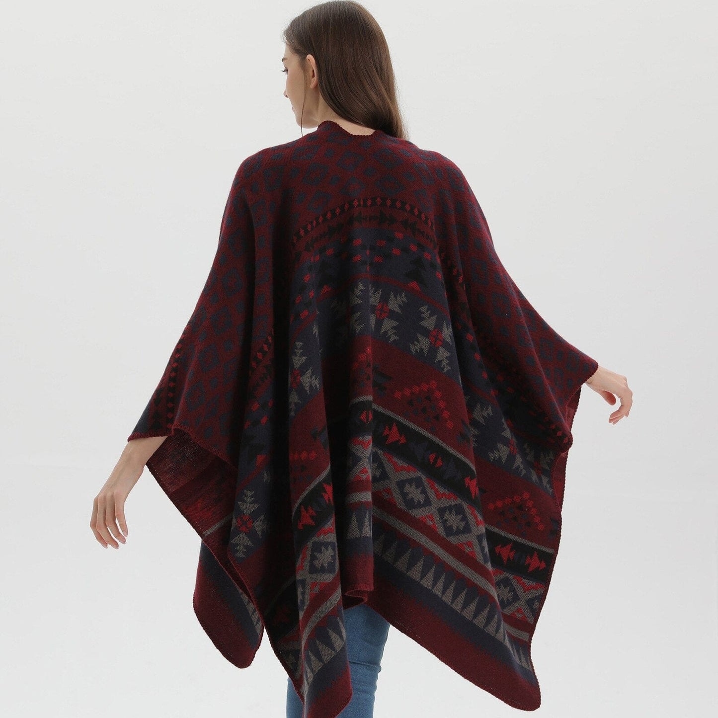 Poncho Femme Boho Chic