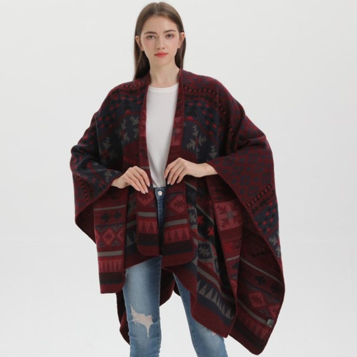 Poncho Femme Boho Chic