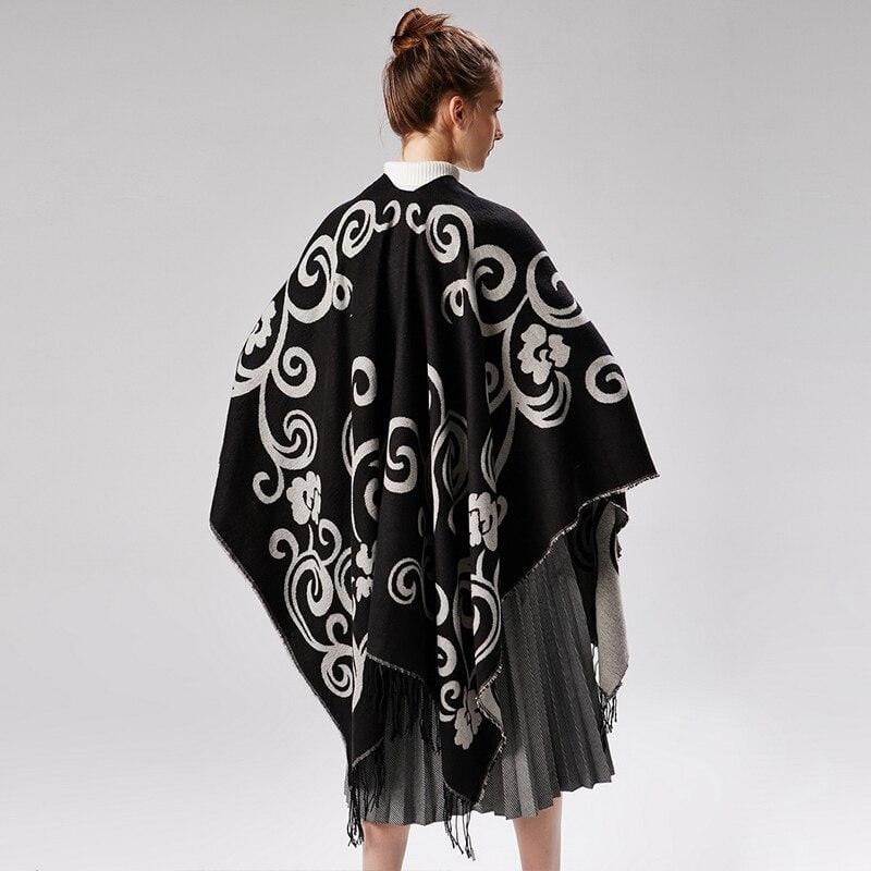 Poncho Femme de Luxe