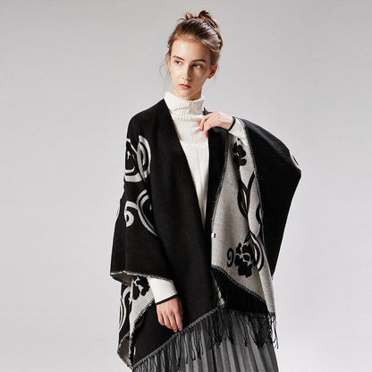 Poncho Femme de Luxe