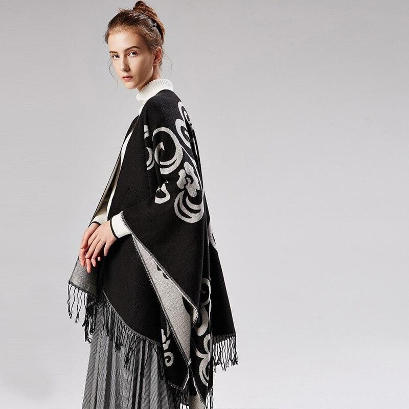 Poncho Femme de Luxe